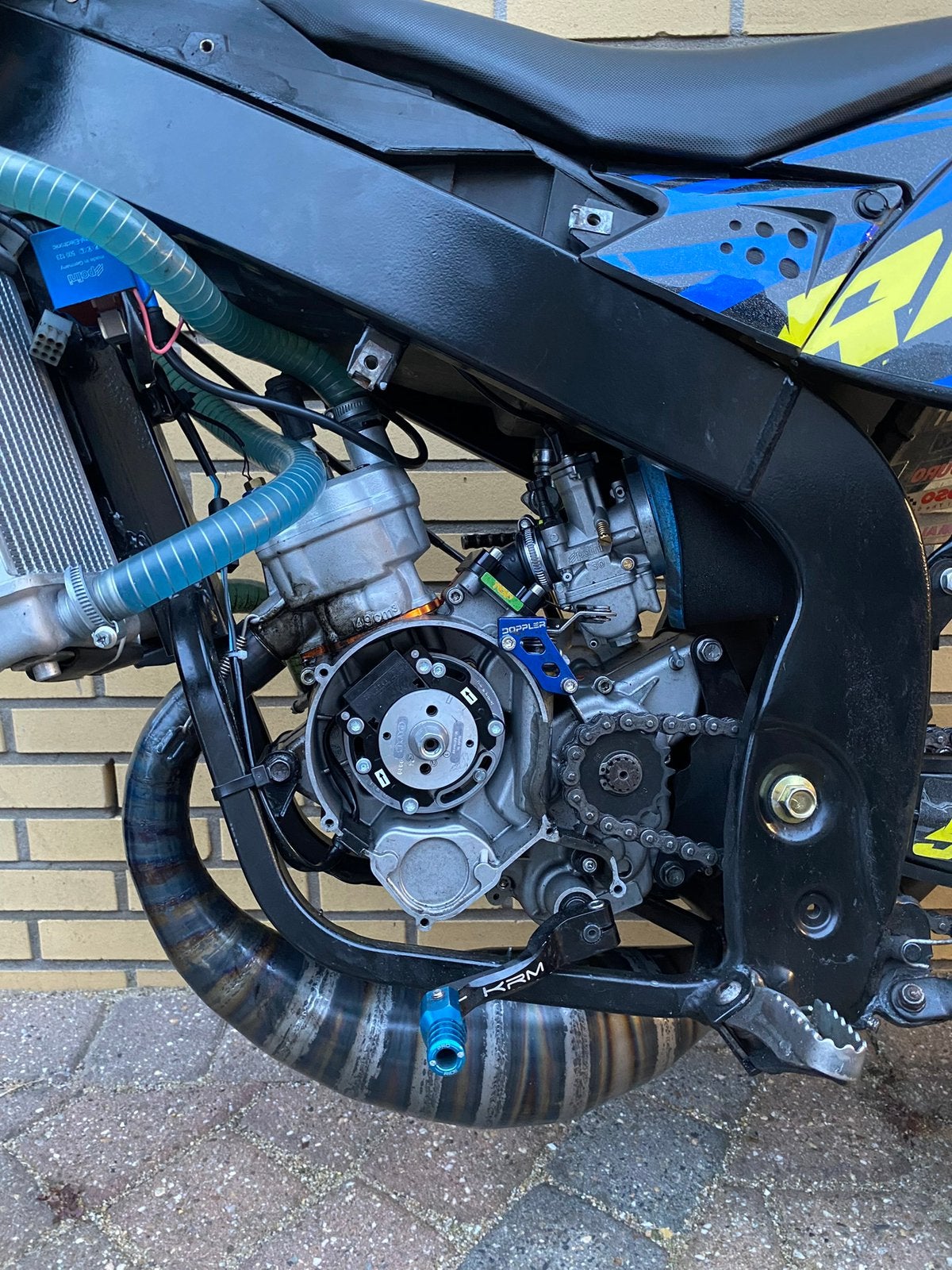 88cc big racing am6 blok, Ophalen, Zo goed als nieuw, Blok