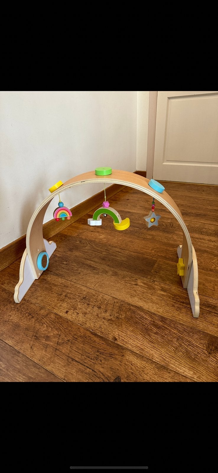 Howa speelboog baby hout activity gym Nieuwstaat, Ophalen, Zo goed als nieuw, Babygym