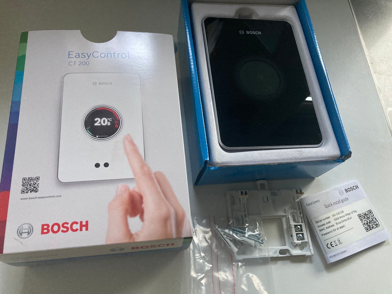Bosch EasyControl CT 200 zwart, Ophalen, Zo goed als nieuw