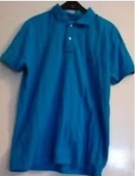 nette als nieuwe Ralph Lauren POLO poloshirt Blauw M, Ophalen of Verzenden, Zo goed als nieuw, Maat 48/50 (M), Blauw
