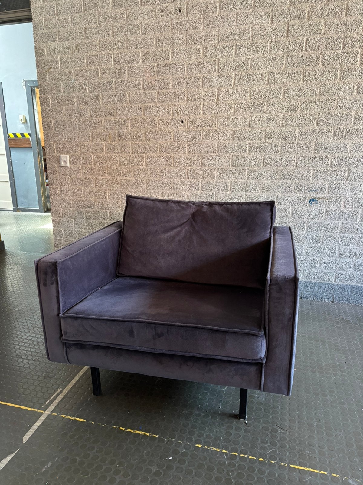 Be Pure Home fauteuil bruin lederlook – comfortabel, Huis en Inrichting, Ophalen, Eenpersoons, Lounge, 75 tot 100 cm
