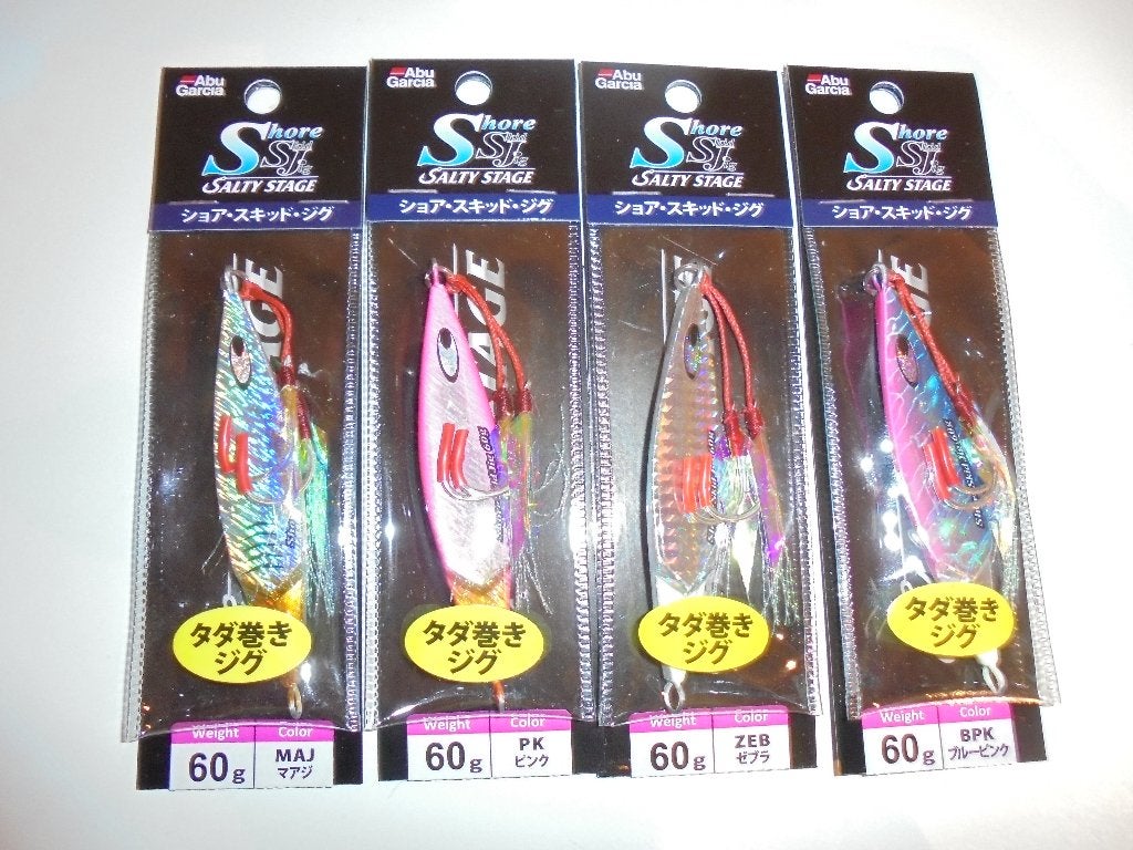Abu Garcia Salty Stage Skid Jigs Slow Pitch Jigging Nieuw., Ophalen of Verzenden, Nieuw, Overige typen