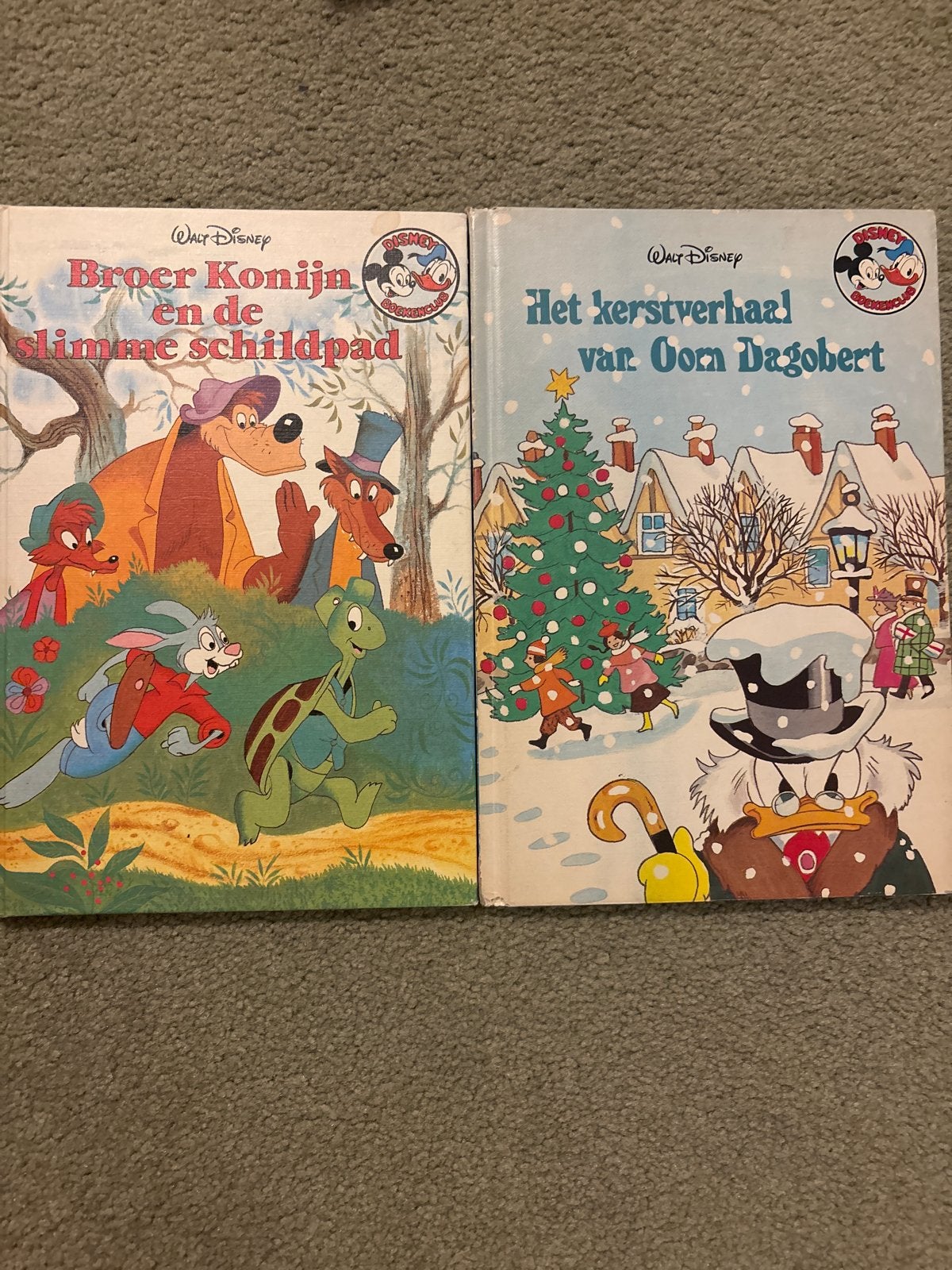 Walt Disney: Broer Konijn & Oom Dagobert Boeken, Ophalen of Verzenden, Gelezen, Sprookjes