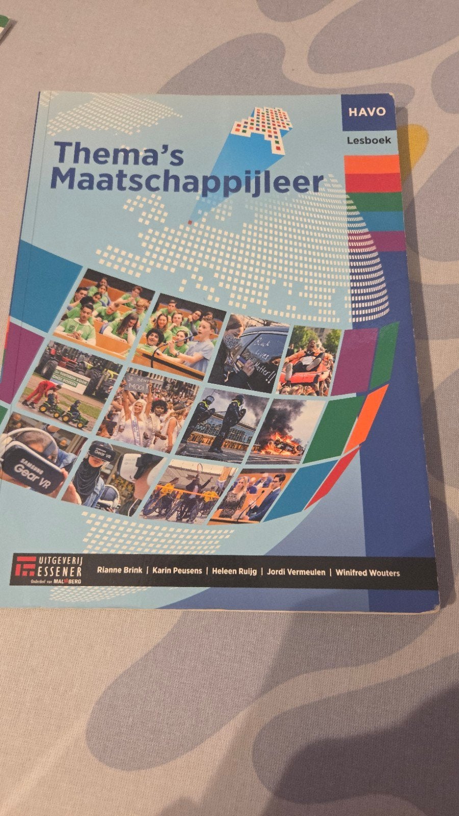 Thema's Maatschappijleer HAVO Lesboek, Ophalen of Verzenden, Zo goed als nieuw, HAVO, Maatschappijleer