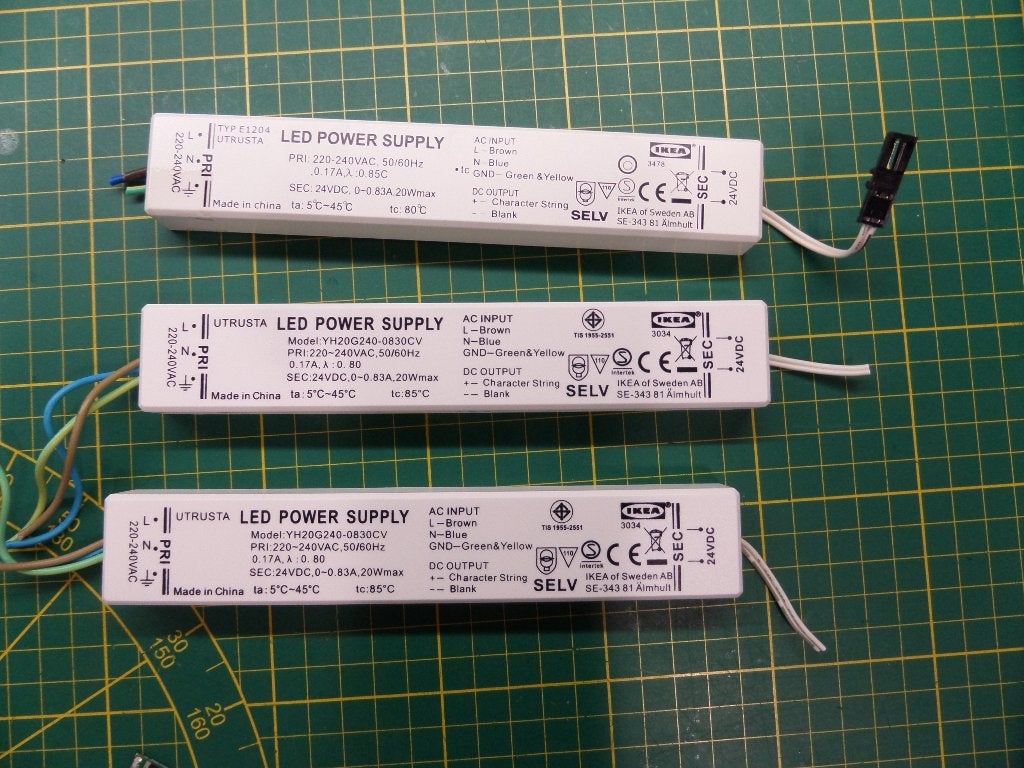 ikea led voeding UTRUSTA, Hobby en Vrije tijd, Elektronica-componenten, Ophalen, Gebruikt