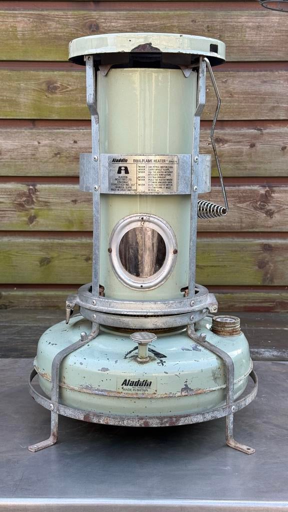 Aladdin Blue Flame Petroleumkachel BFH-15 Vintage, Huis en Inrichting, Kachels, Gebruikt, Vrijstaand, Petroleumkachel, Overige brandstoffen