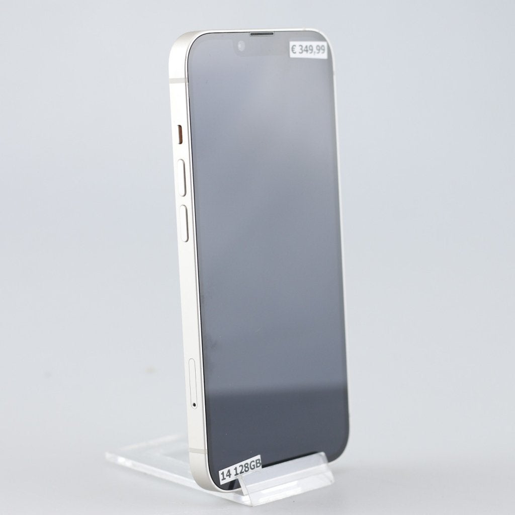 iPhone 14 128GB Starlight, Apple, Zo goed als nieuw, Support@apple.com, One Apple Park Way
Cupertino, CA 95014
United States