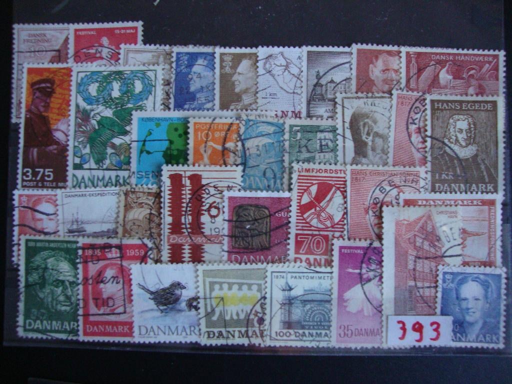 denemarken, Verzenden, Denemarken, Gestempeld