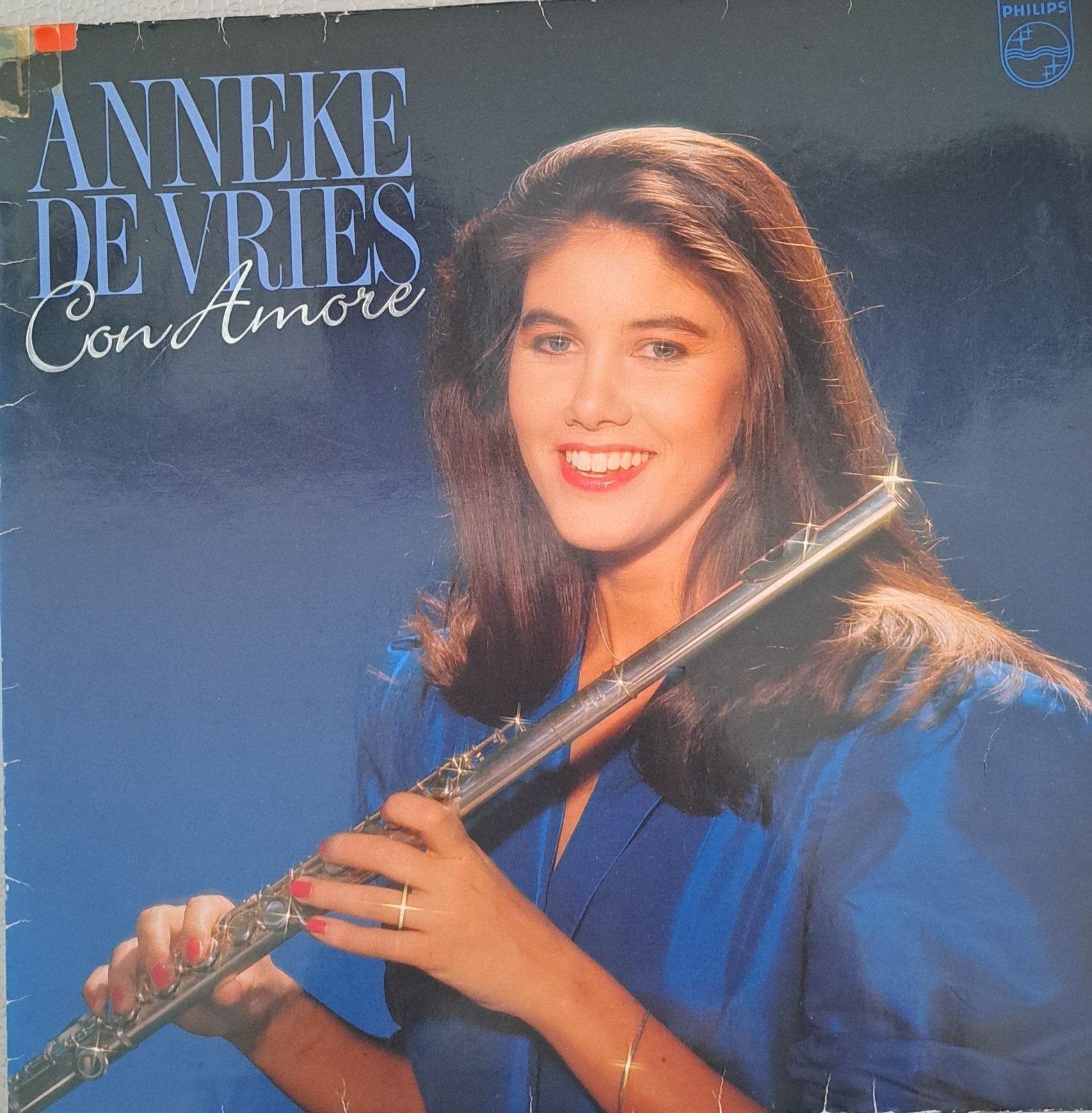 Anneke de Vries - Con Amore (Klassieke Fluit LP), Modernisme tot heden, Ophalen of Verzenden, 12 inch, Kamermuziek
