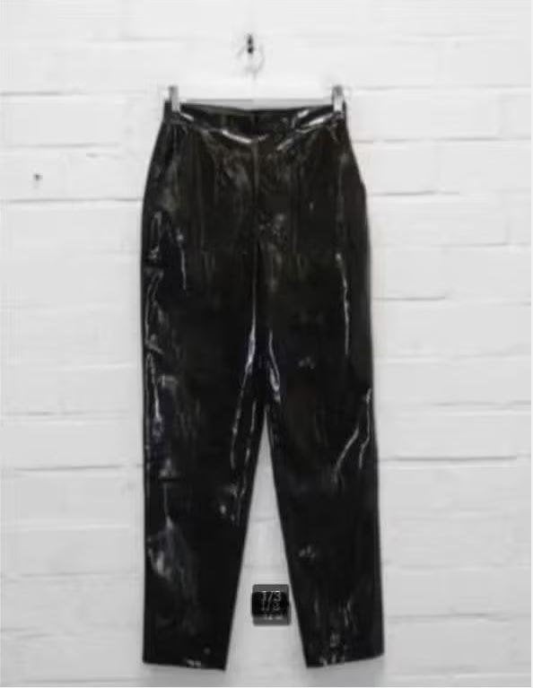 ALIX the Label - Mooie lakleren broek maat L - Nieuw €139, Alix the label, Zwart, Maat 42/44 (L), Nieuw