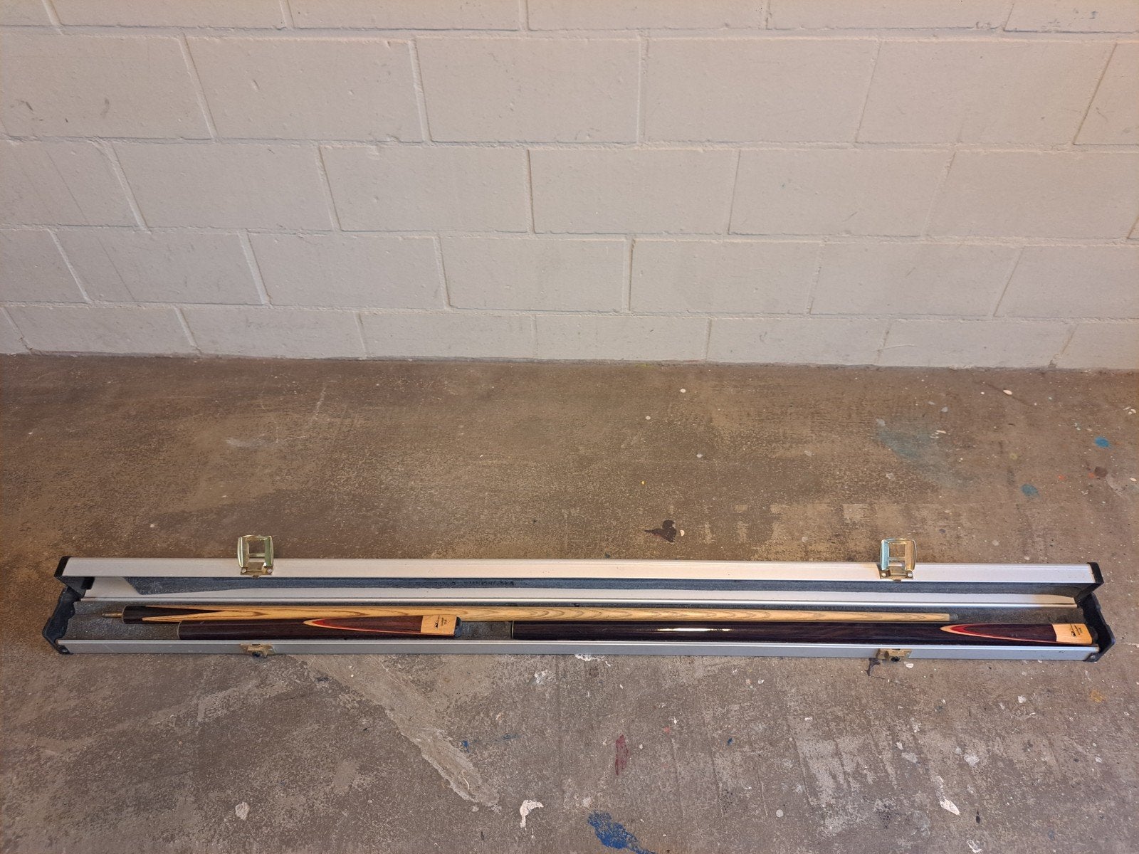 Champ Cue Snookerkeu met Koffer, Sport en Fitness, Biljarten en Poolen, Ophalen of Verzenden, Gebruikt, Snookertafel