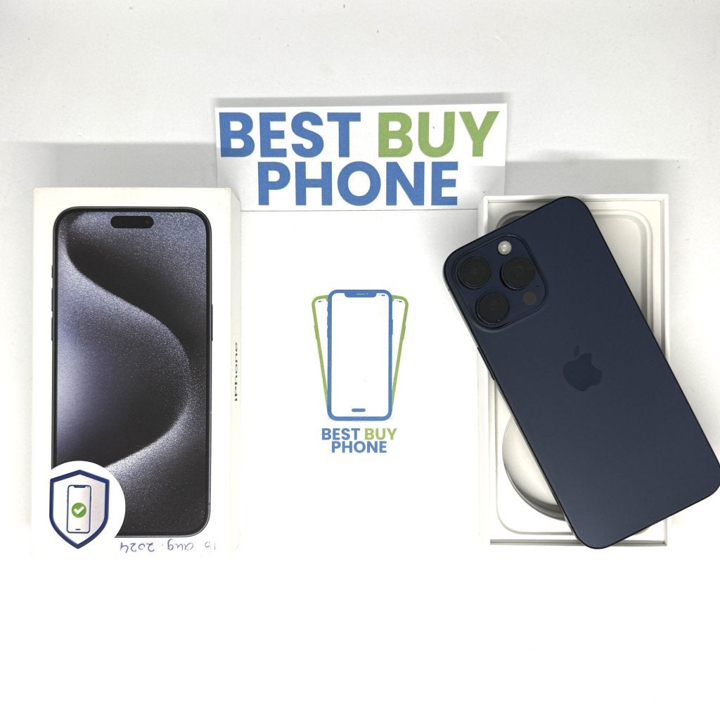iPhone 15 Pro Max 256GB blauw /zeer net /85% batt /garantie, Telecommunicatie, Mobiele telefoons | Apple iPhone, Zo goed als nieuw