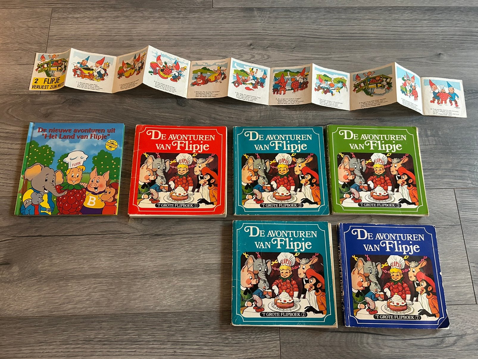 Flipje Tiel boekjes, Meerdere stripboeken, Ophalen of Verzenden, Gelezen