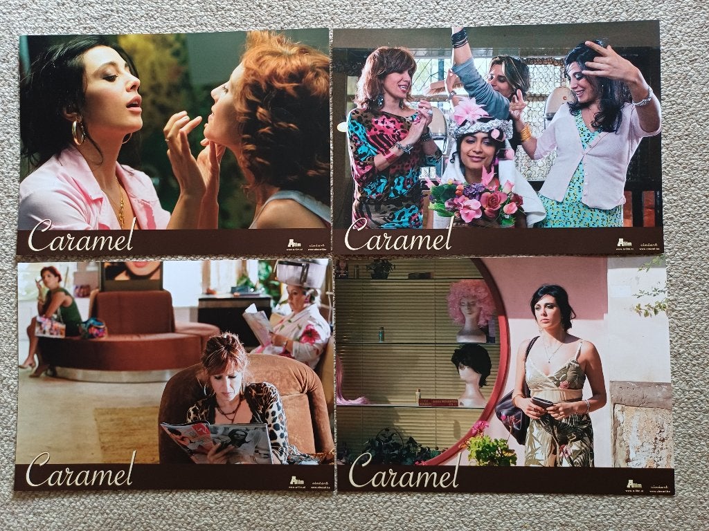 CARAMEL     lobbycard set., Verzenden, Nieuw, A1 t/m A3, Film en Tv