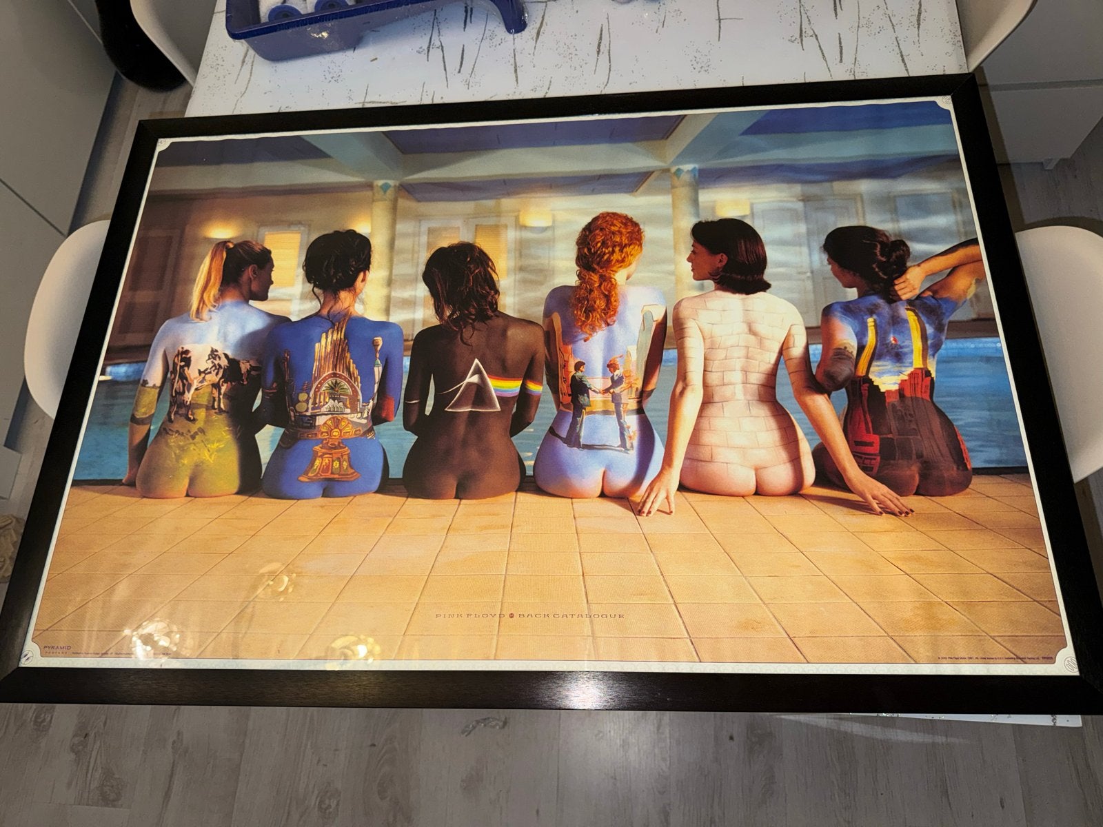 Pink Floyd 'A Momentary Lapse of Reason' Poster, Ophalen of Verzenden, Zo goed als nieuw, 75 tot 100 cm, Foto of Poster