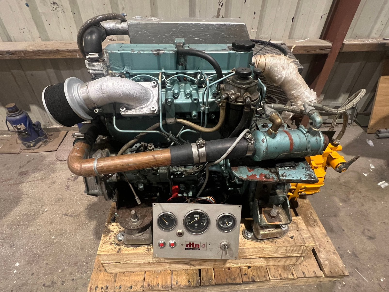 Mitsubischi S4S scheepsdiesel 63pk incl keerkoppeling