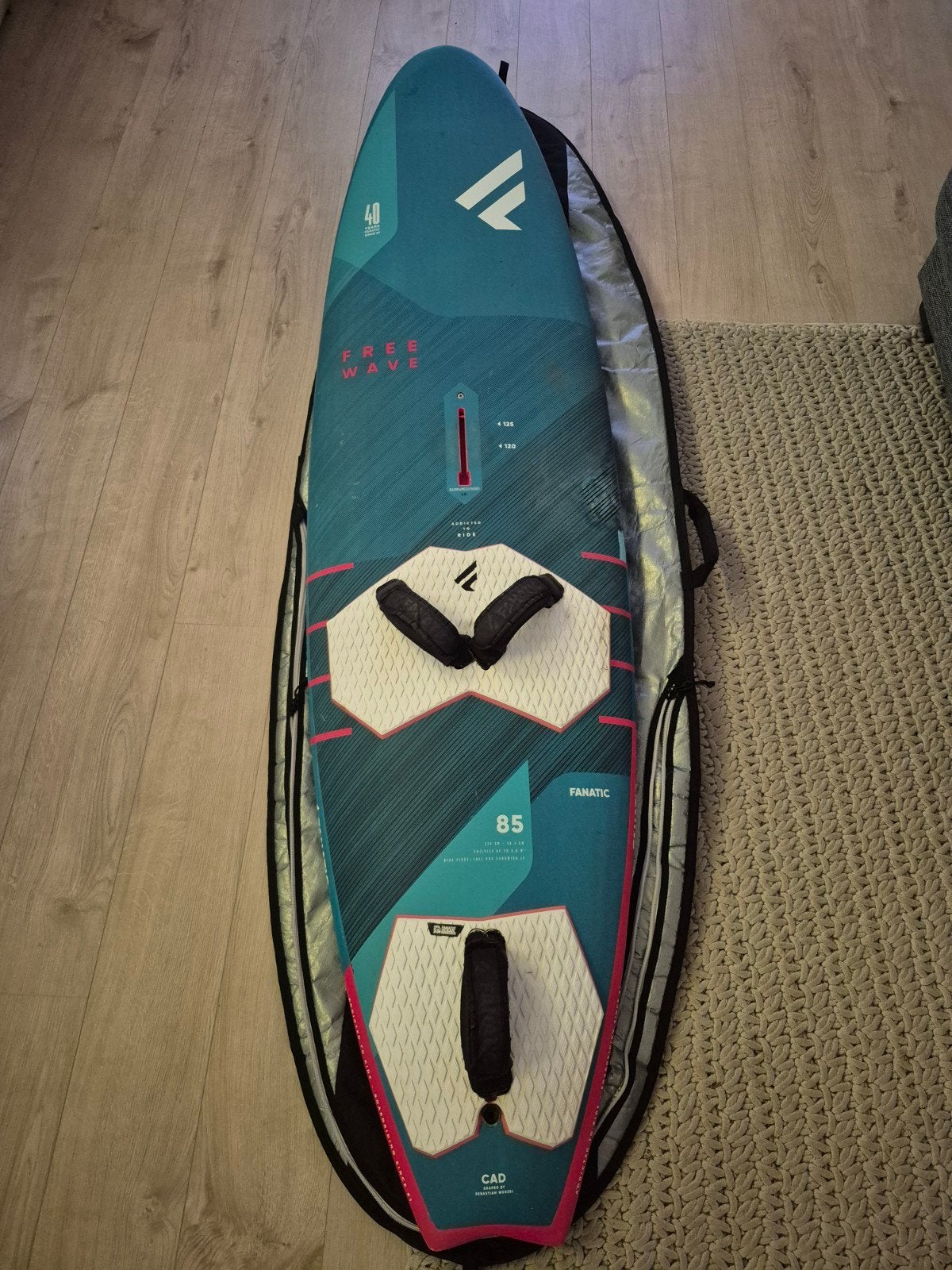 Fanatic Freewave 85l 2021, Severne Nano 72l 2021, Watersport en Boten, Ophalen, Gebruikt, Plank