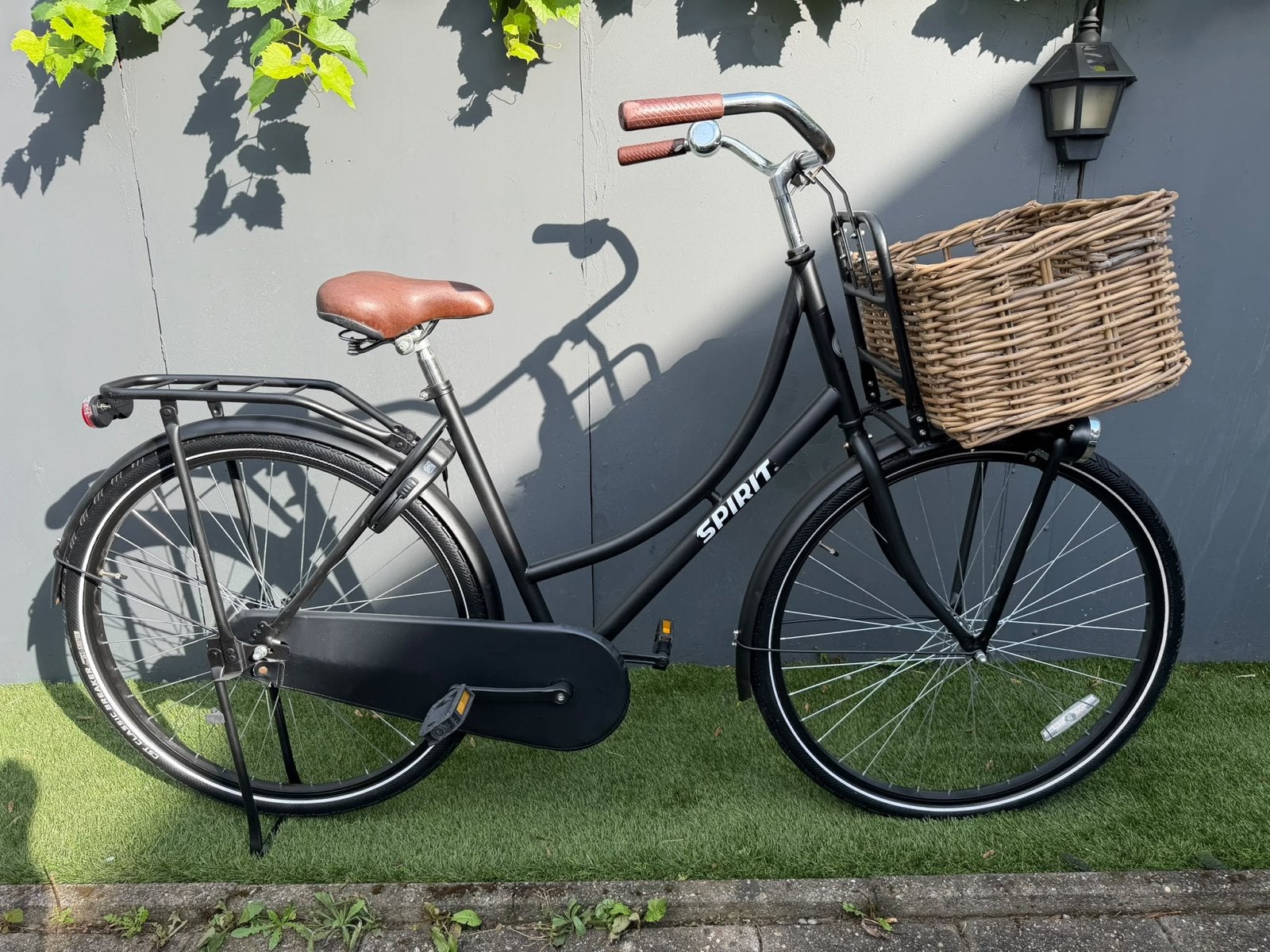 Spirit Transportfiets - Voordrager - Technisch Top -Rijklaar, Terugtraprem, (Extra) lage instap, Zo goed als nieuw, 50 tot 53 cm