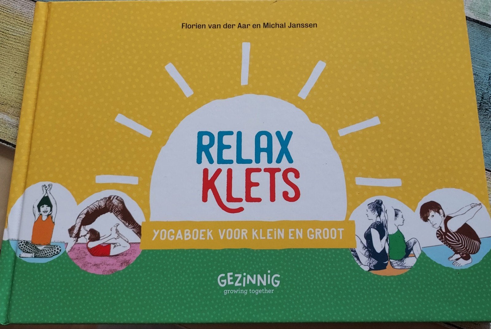 Michal Janssen - Relaxklets!, Boeken, Non-fictie, Ophalen of Verzenden, Zo goed als nieuw, Michal Janssen; Florien van der Aar