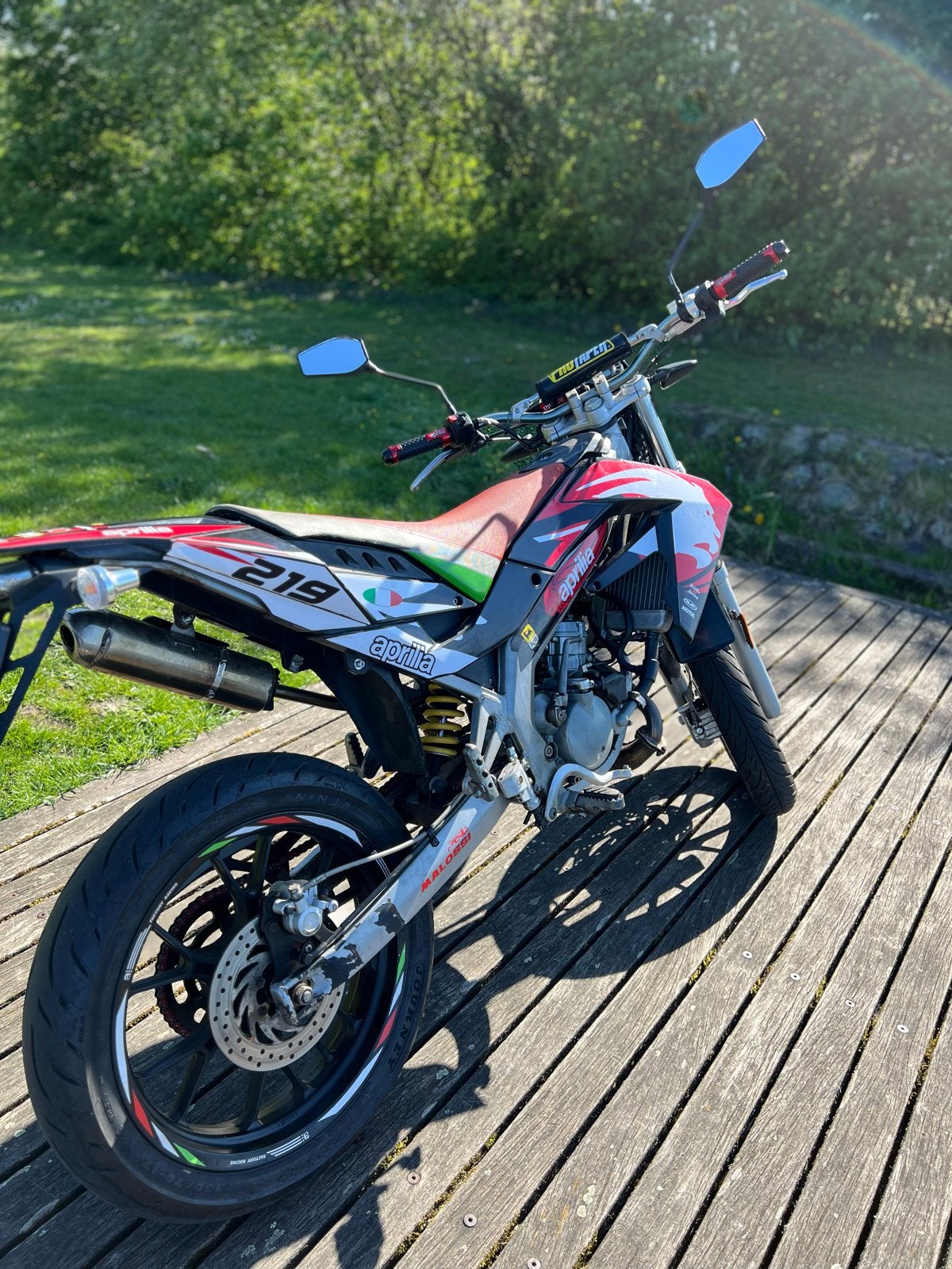 Aprilia SX 50 - 2018 - 18xxx km - Volledig vernieuwd, Ophalen, 6 versnellingen, Gebruikt, Maximaal 45 km/u