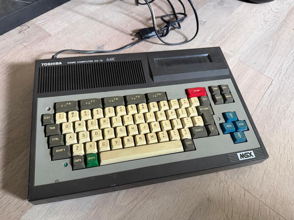 Toshiba HX-10 MSX Home Computer 64K l, Computers en Software, Vintage Computers, Ophalen of Verzenden