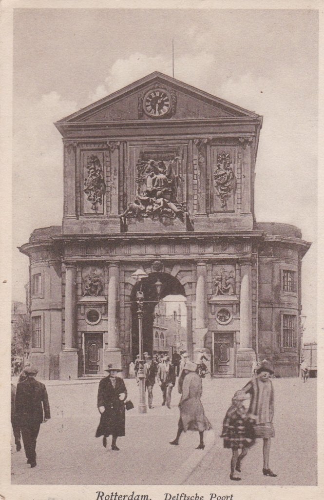 rotterdam delftsche poort  1932, Ophalen of Verzenden, Voor 1920, Noord-Brabant