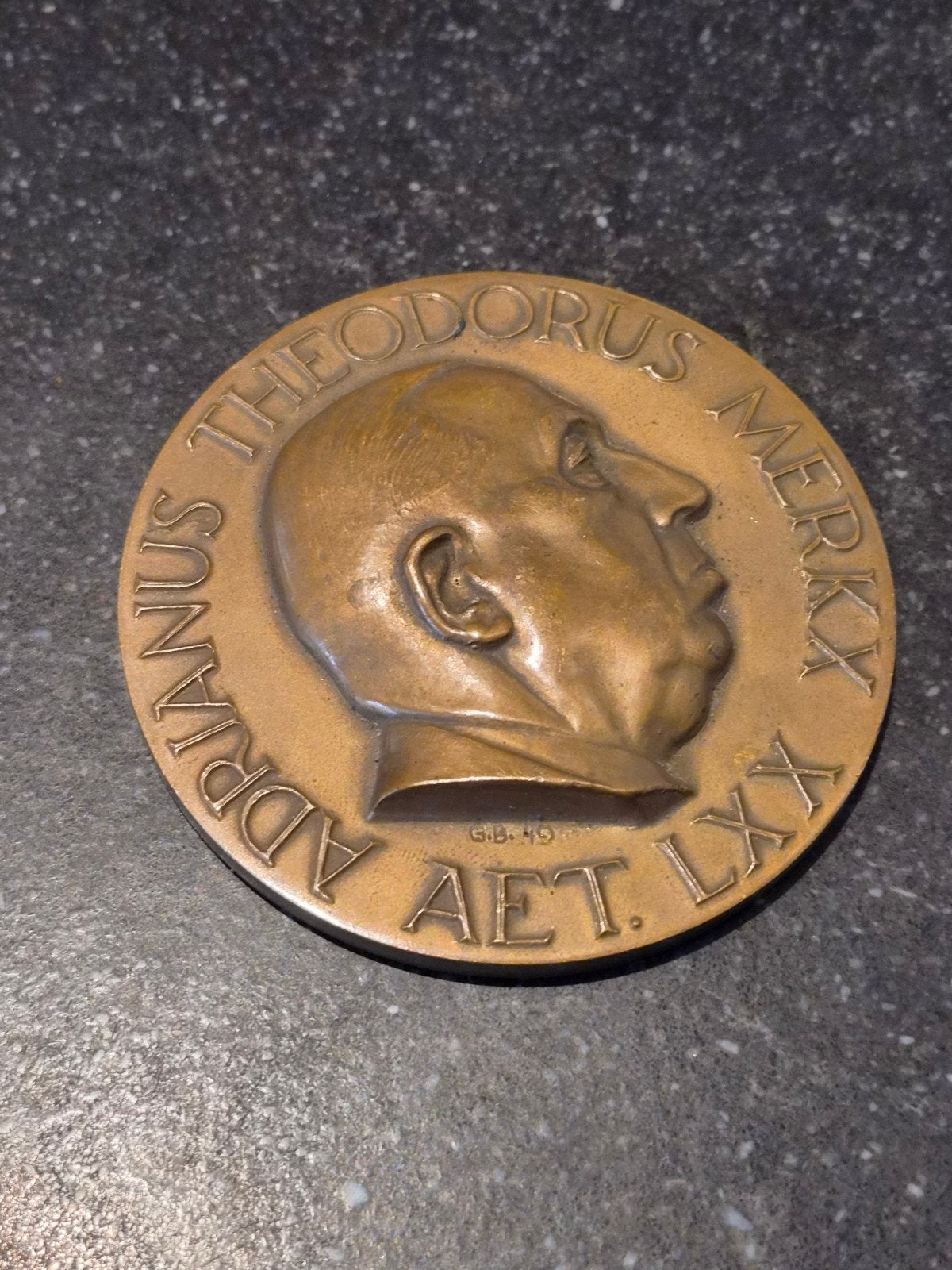Bronzen Penning Vroom & Dreesmann Heerlen 1919-1949, Ophalen of Verzenden, Brons