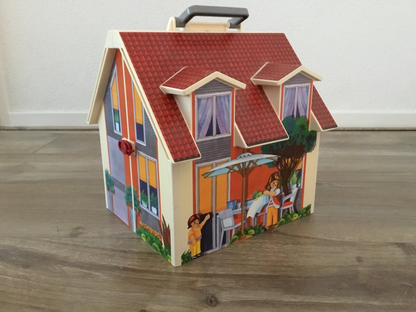 Playmobil Meeneemhuis - Compleet en in goede staat 5167, Gebouw, Complete set, Ophalen of Verzenden, Zo goed als nieuw
