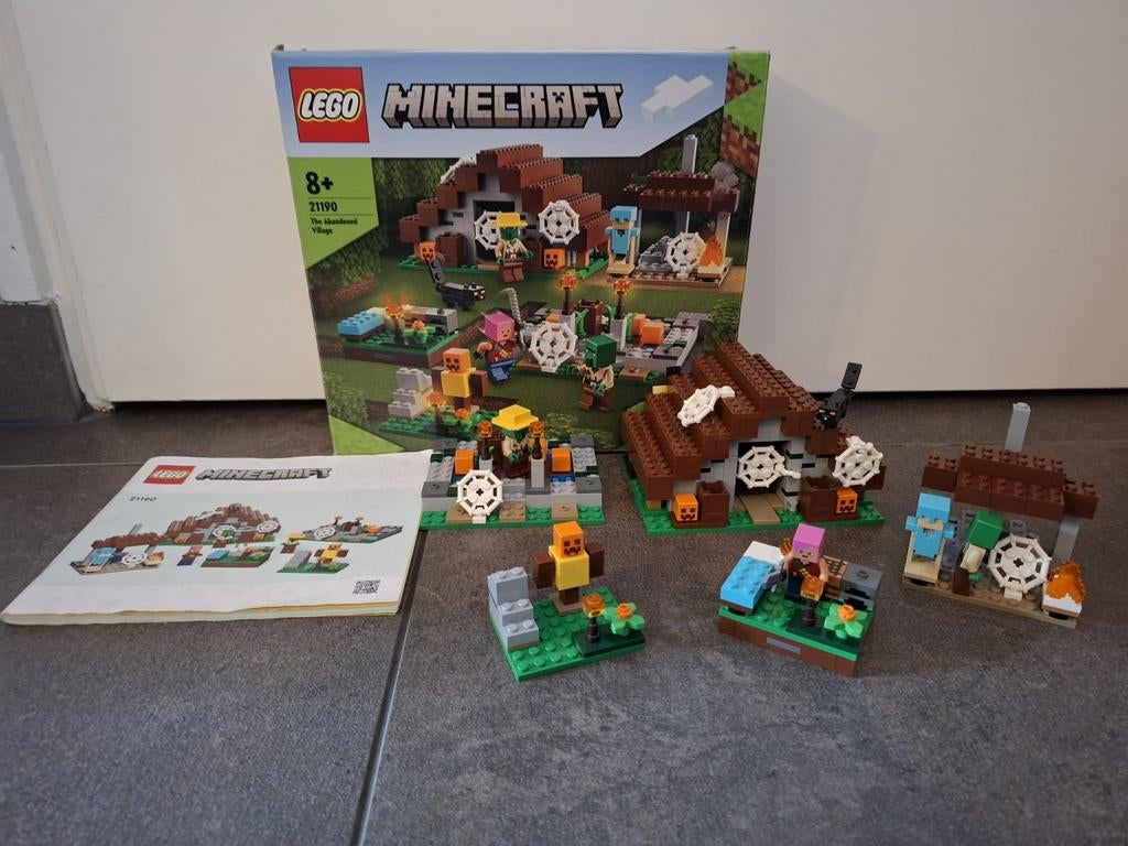 Lego Minecraft 21190 "The Abandoned Village", Minecraft, Lego, Ophalen of Verzenden, Zo goed als nieuw