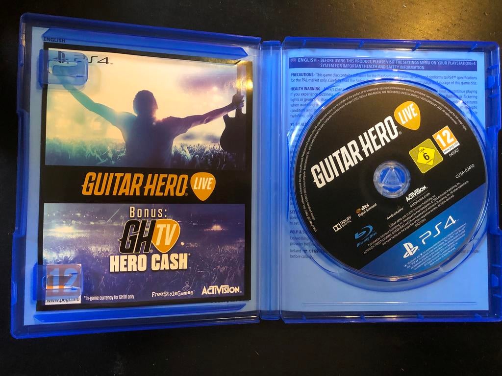 Guitar Hero Live PS4 - Muziekspel voor PlayStation 4, Spelcomputers en Games, Games | Sony PlayStation 4, Online, Muziek, 1 speler