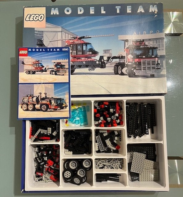 Lego Model Team 5590 - Whirl N' Wheel Super Truck, Gebruikt, Overige thema's, Lego, Compleet