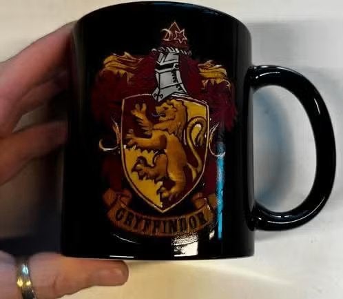 NIEUW! Mok Gryffindor Harry Potter zwart €5,99, Ophalen of Verzenden, Nieuw, Gebruiksvoorwerp