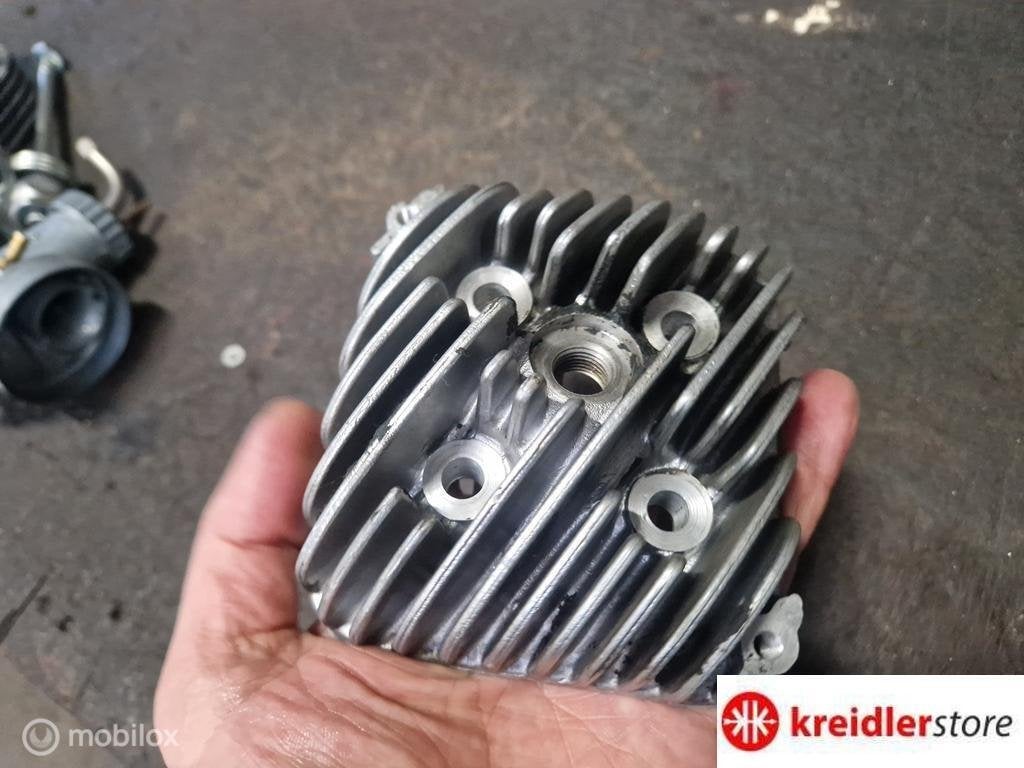 Kreidler 50 cc hogedruk cilinderkop geforceerd 15-63-06, Fietsen en Brommers, Brommeronderdelen | Kreidler, Gebruikt, Kreidler