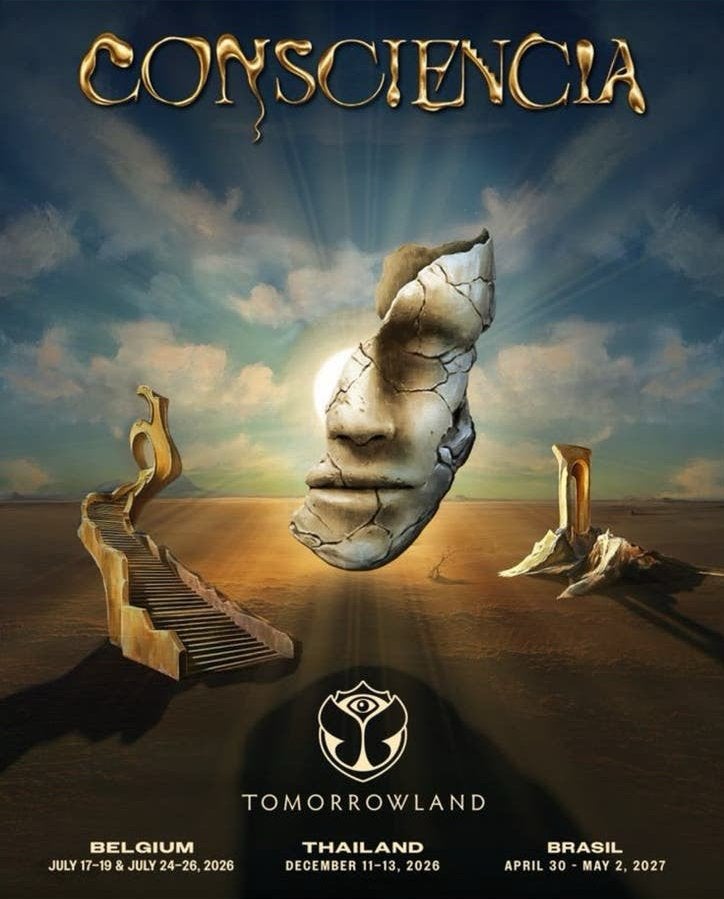 2026 Tomorrowland w2 vrijdag Treasure case + bandje