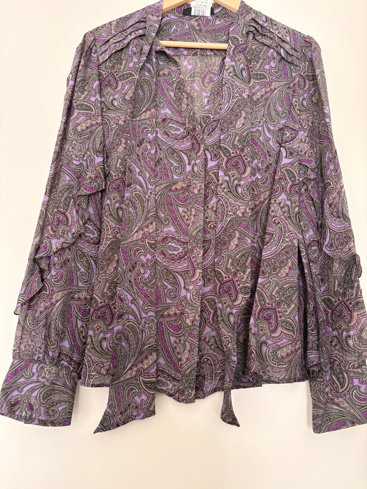 Etro 100% zijde blouse maat 48 (= 42), Ophalen of Verzenden, Zo goed als nieuw, Maat 42/44 (L)