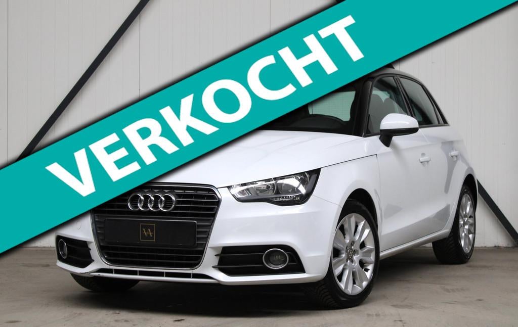 Audi A1 Sportback 1.2 TFSI Ambition l Bluetooth l Stoelverwa, Auto's, Audi, Voorwielaandrijving, 86 pk, Zwart, 4 cilinders