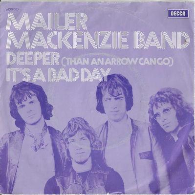 MAILER MACKENZIE BAND  1972  NEDERPOP uit DEN HAAG !! M1240, Gebruikt, 7 inch, Single, Ophalen of Verzenden