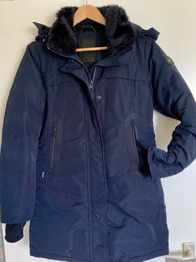 Airforce dames Winterjas mt XS, Airforce, Blauw, Ophalen of Verzenden, Zo goed als nieuw