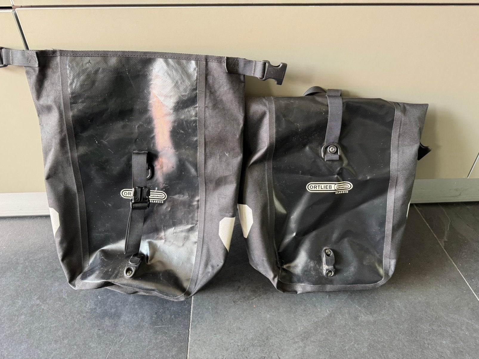 Originele Ortlieb set fietstassen, Fietsen en Brommers, Fietsaccessoires | Fietstassen, Ophalen, Nieuw