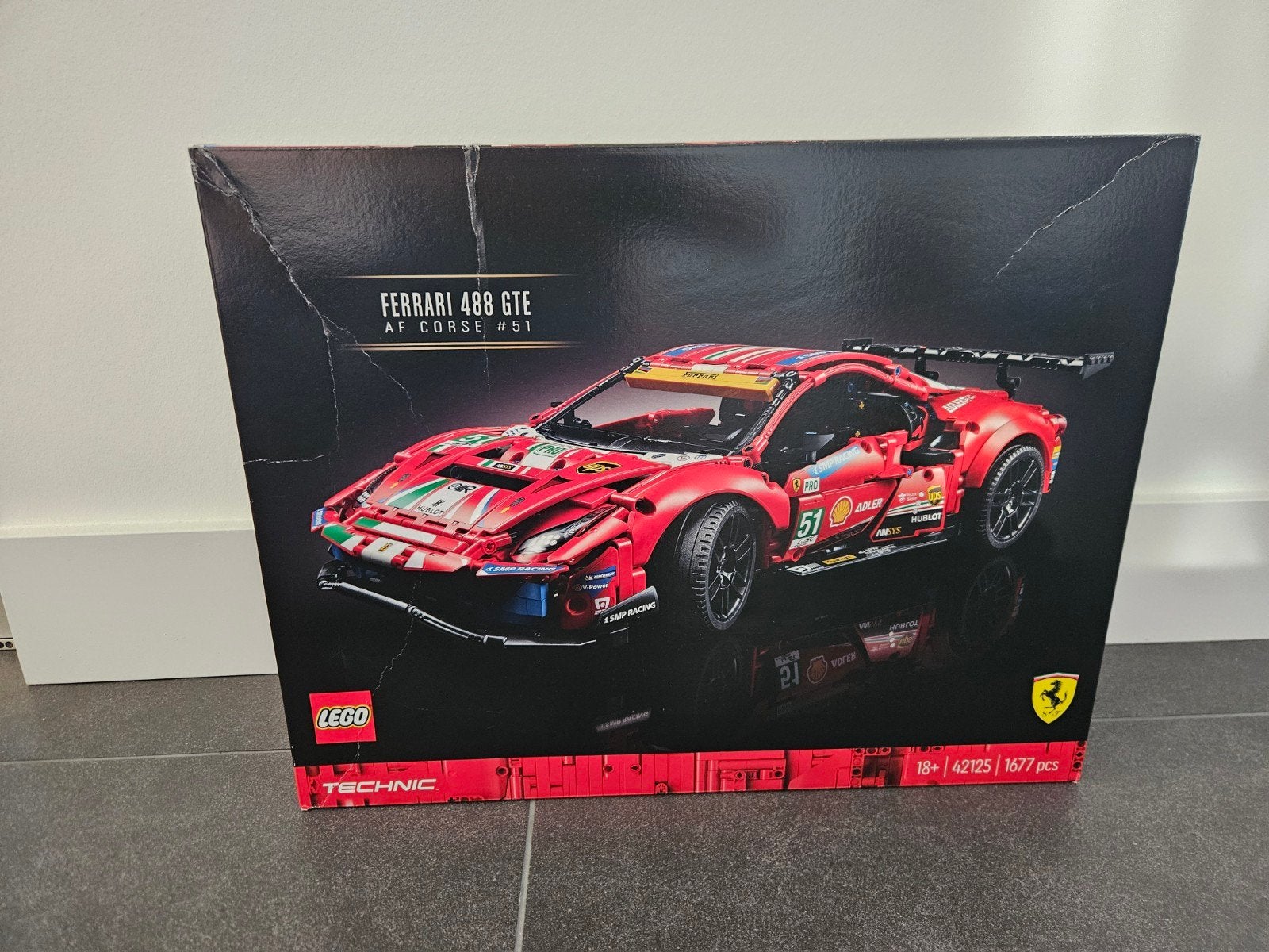 42125 Lego Technic Ferrari 488 GTE AF Corse. Nieuw, sealed., Lego, Nieuw, Ophalen of Verzenden, Technic