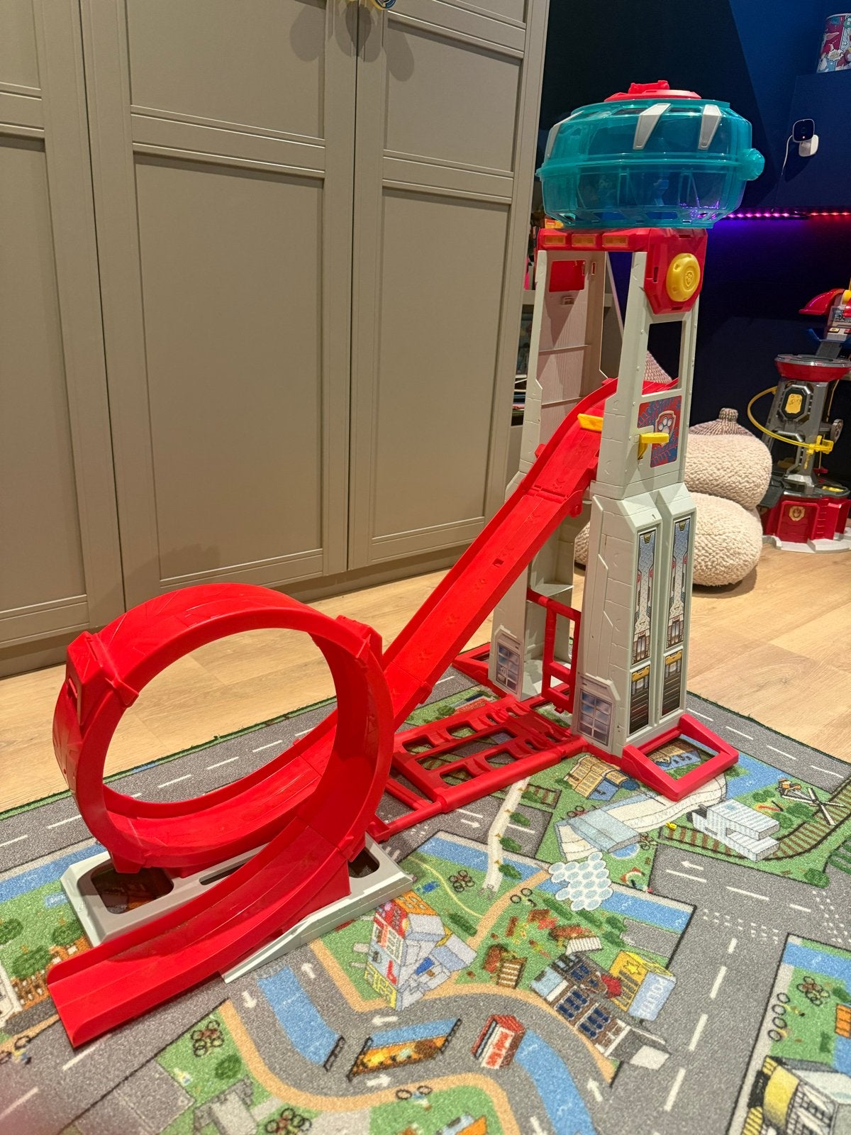 PAW Patrol Super Loop Uitkijktoren met licht en geluid, Ophalen of Verzenden, Zo goed als nieuw