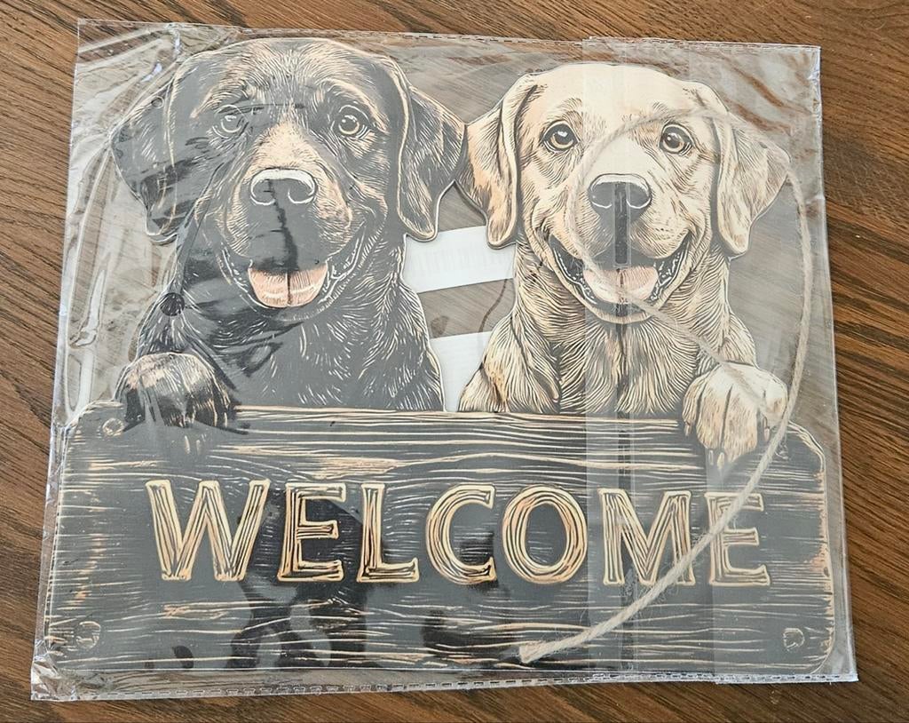 Welcome bord, Ophalen of Verzenden, Nieuw