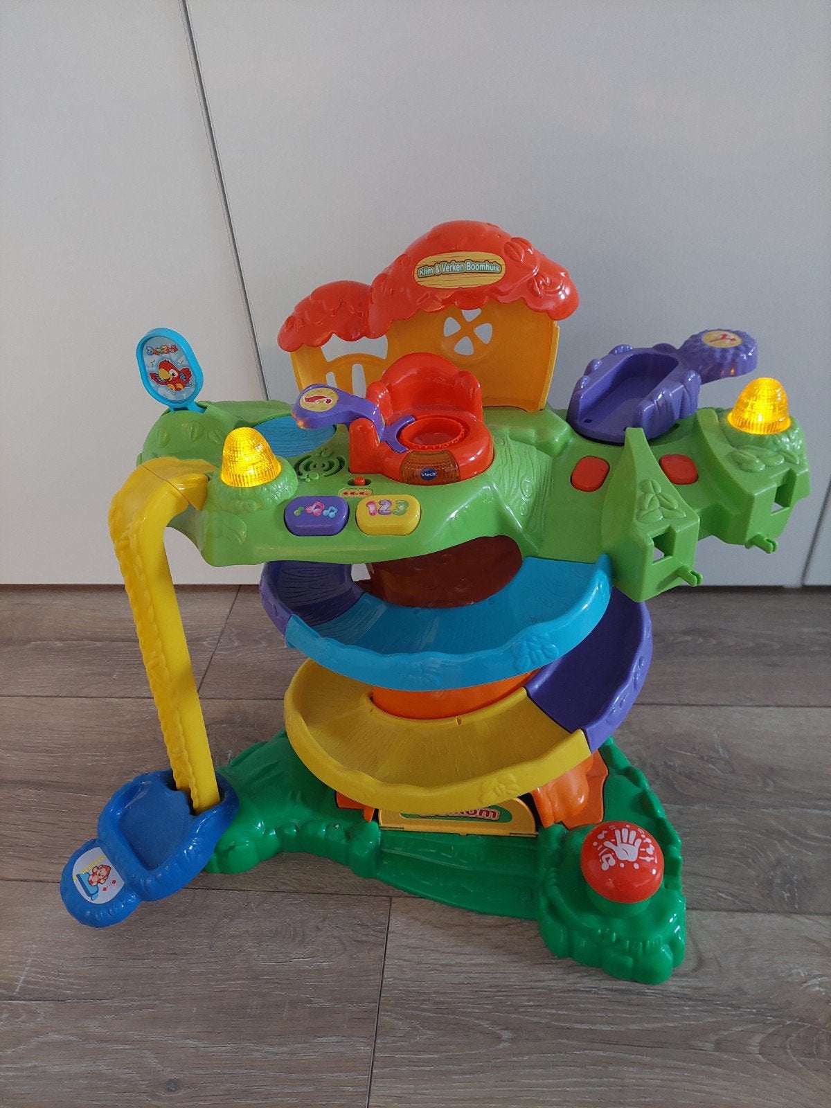 VTech Zoef Zoef Dieren Boomhuis met 4 dieren, Ophalen, Zo goed als nieuw, Overige typen, Met licht