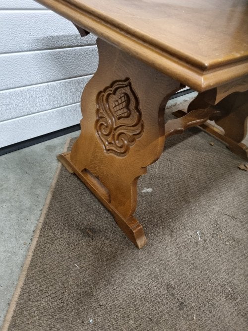 kloostertafel salontafel vintage, Ophalen of Verzenden, 'T Olde Gre-j, Info@toldegrej.nl, Endepoelstraat 20f Didam