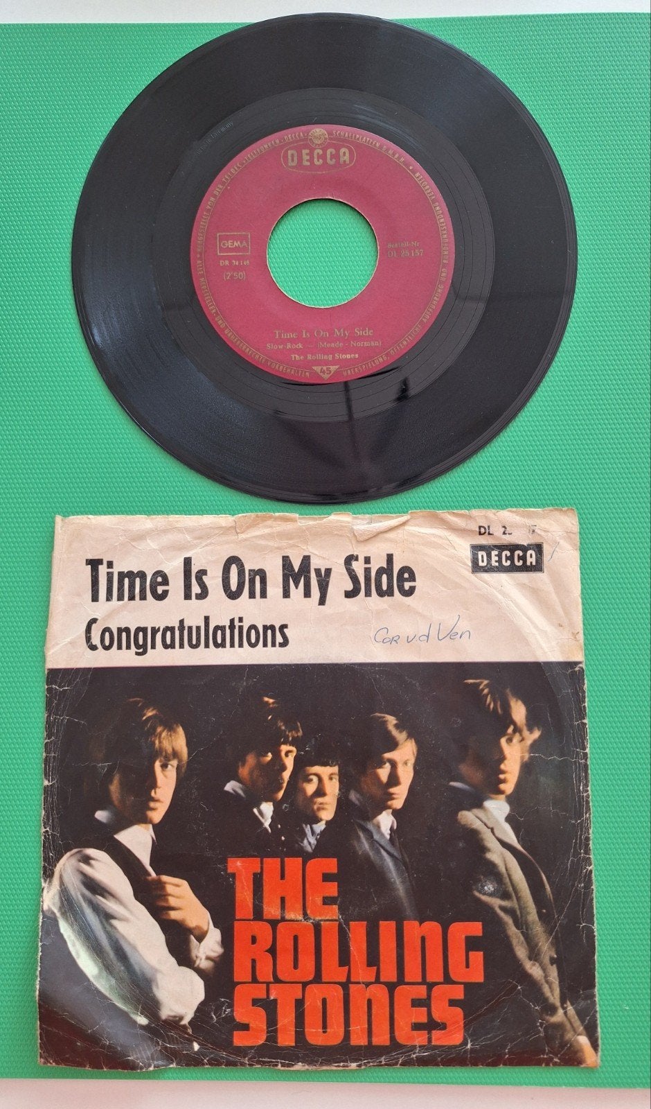The Rolling Stones Time is in my side, Ophalen of Verzenden, Zo goed als nieuw, Pop