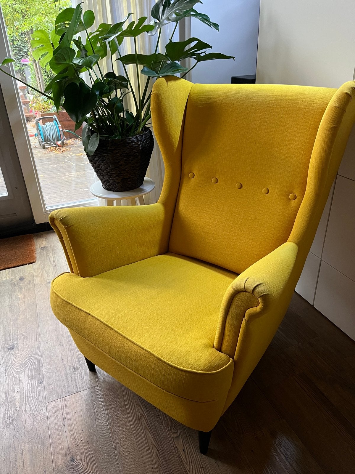 2x IKEA Strandmon fauteuil, Ophalen, Gebruikt, Twee, Overige kleuren