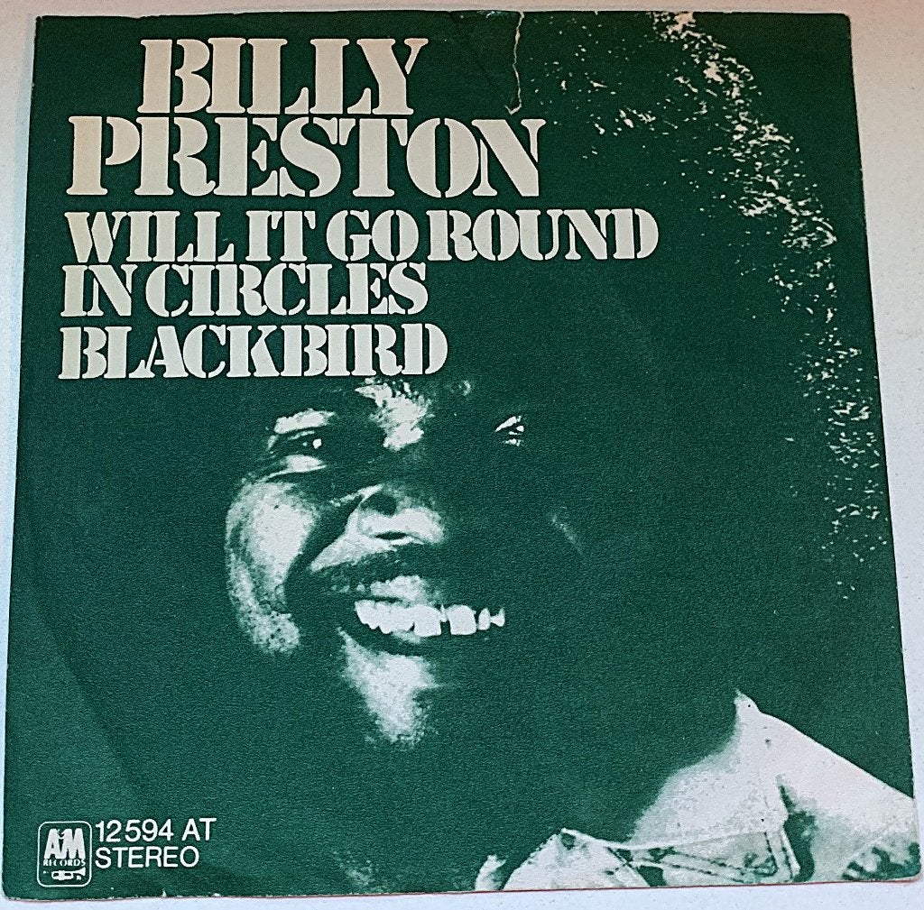 Single Vinyl "Billy Preston" 7 Inch 45 toeren 1972, Ophalen, Gebruikt, 7 inch, Pop