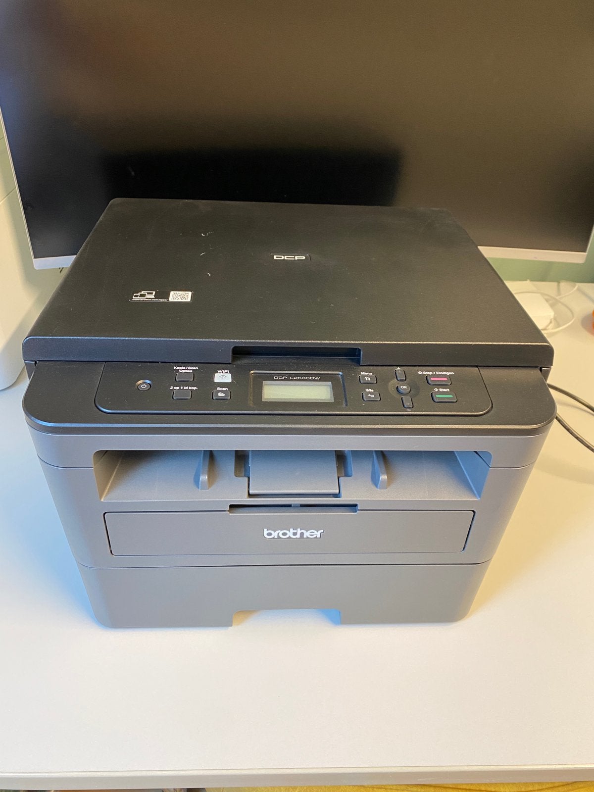 Laserprinter zwart-wit Brother, Computers en Software, Ophalen, Printer, Draadloos, Zo goed als nieuw