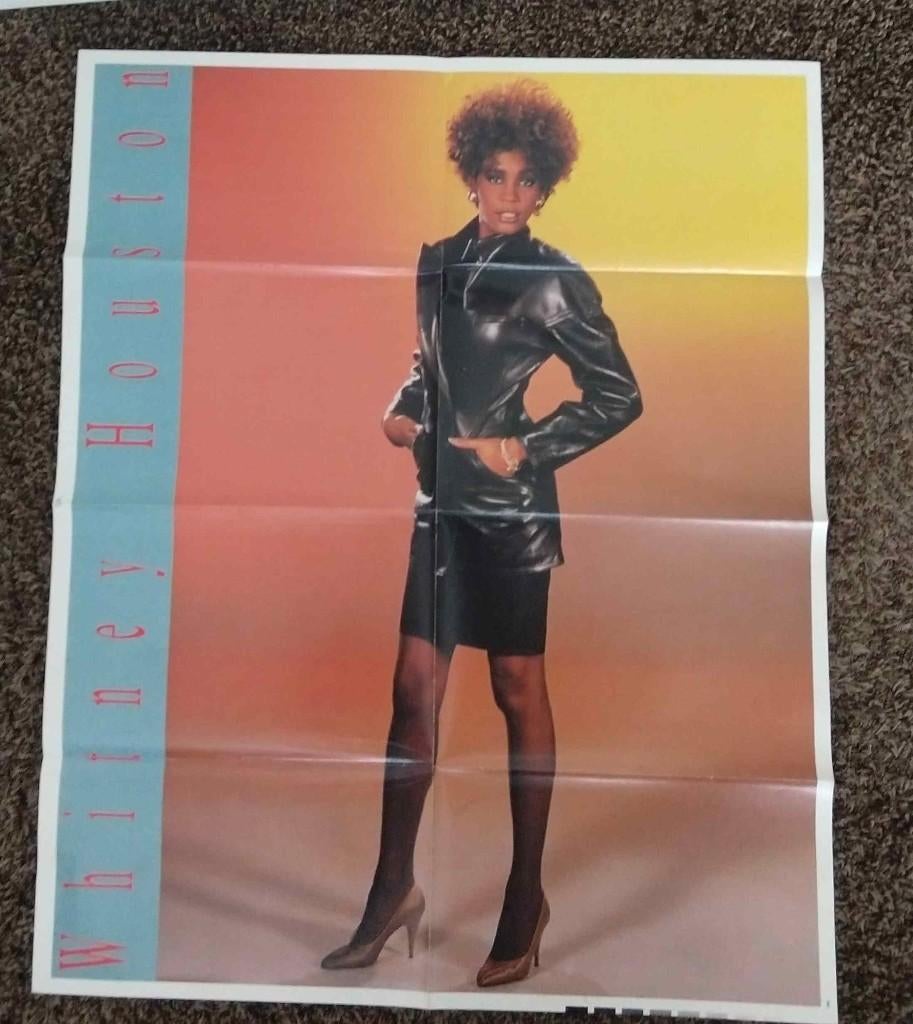 Whitney Houston CD 's DVD 's VHS Poster ook Bobby Brown, Ophalen of Verzenden, Zo goed als nieuw