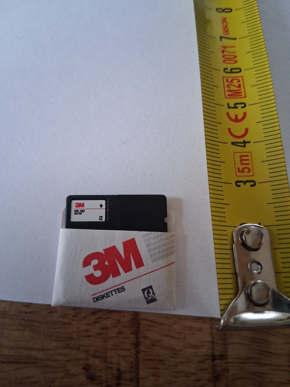 Miniatuur Zulu 3M Diskette DS DD, Computers en Software, Ophalen of Verzenden, Zo goed als nieuw